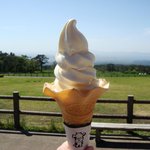 大山まきば みるくの里 - ソフトクリーム