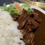 本格炭火網焼き　焼肉レストラン大日亭 - 牛タン黒カレー