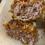 猫丸食堂 - ★猫丸メンチカツの断面