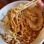 Gotoku Ramen - 熟みそうまら～めん873円(税込)
                        赤味噌をしっかりと感じられるスープは美味しいけど、一工夫あると違うのかな。
                        ボソっとした中太縮れ麺を変えただけでかなり変わるかも。チャーシュー美味しかったです♪