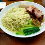 らぁめん夢 - 特製つけ麺（昆布水）
