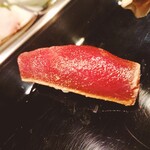 金寿司 - 赤身のヅケ