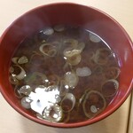 ホタル - お味噌汁　普通に美味しい