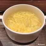 中華料理 正華 - 卵スープ