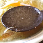 こばり食堂 - 塩たんめんスープあっぷ