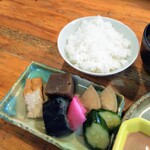 味処古都 - 美味しい白ごはん　手作りおばんざい