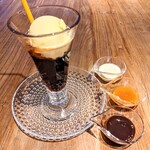Purin No Susume - 自家製アイスクリーム付飲むコーヒーゼリー