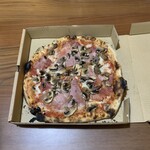 Pizza Art - ハム＆キノコ