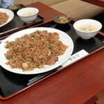 健康中華庵 青蓮 - 牛肉と葱のチャーハン