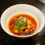 うしごろ 貫 - ☆ピリ辛のスープも◎☆