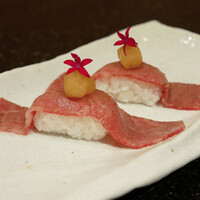 うしごろ 貫 恵比寿本店 - ☆炙り握り(#^.^#)☆