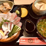 YUMEKOUSEN - 海鮮丼＝１２８０円 税込