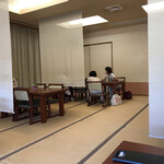 Shikisai Ryourifurusato - 食事処は椅子に座って・・