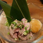 Yakitori Karaage Haiboru - 鶏レバーの肝ポン酢660円