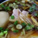 塩そば専門店 桑ばら - サンマ香油のつけそば