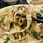 梅香園 - A.豚肉と野菜炒めランチ800円