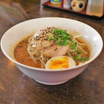 よしもと食堂 - 胡麻辛味噌そば