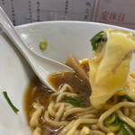 麺屋 わしわ - ワンタン。トゥルットゥルッ❣️