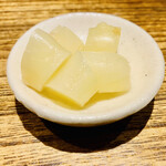 日本橋 蕎ノ字 - ☆口直しのガリ。　