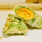 日本橋 蕎ノ字 - ◎中はレアー。火入れ加減は素晴らしい。