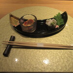 池袋 寿司 個室 空 - 「前菜2種」