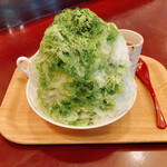 Chatei Fuwari - ほうじ茶付き抹茶かき氷