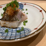 鮨 まつうら - エボダイの焼き物　秋を告げるお魚ですね、季節を感じながらエボダイ特有の風味を頂きました