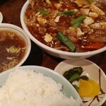栄華 - 肉豆腐ライス〜