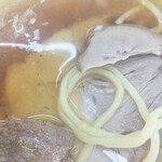 ラーメンの店 - 硬めのチャーシュー美味しいです。