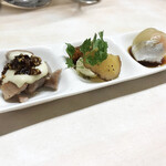 がばちょ - セット（アテ3品+ドリンク1杯/500円）