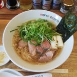 らぁめん もののこころ - 鴨葱しょうゆらーめん(1200円)