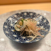 祇園 寿司六 - さばのいそべ巻き