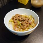 幸じろう - ネギ丼￥３０※ラーメン発注のみ