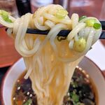 らぁ麺 武者気 マツノ - 18番中細麺