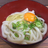 松家製麺 - 松家製麺(岡山県倉敷市上の町)かまたまうどん 並 300円