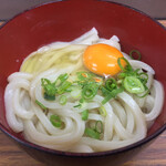 Matsuka Seimen - 松家製麺(岡山県倉敷市上の町)かまたまうどん 並 300円