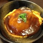 夢源 - 天津丼　　ふわふわの玉子に甘酢あんかけがベストマッチ！