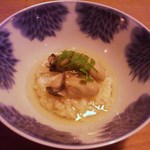 酒陶　築地 - 牡蛎の飯蒸し