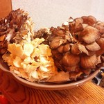 天ぷら たけうち - 見事な天然舞茸