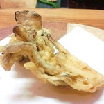 天ぷら たけうち - 山形産　天然舞茸