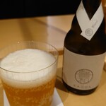 銀座 やまの辺 江戸中華 - 馨和 KAGUA ビール Blanc