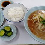 上州ラーメン - ラーメンセット味噌 1000円