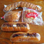 清水屋パン店 - 本日の戦利品