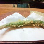 天ぷら たけうち - 万願寺唐辛子