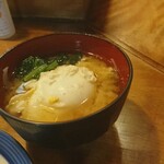 たがみ - 卵とじ味噌汁
