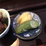 炭焼うなぎ あおいや - 香の物