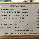 炭焼うなぎ あおいや - メニュー