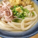自家製さぬきうどんと肉 新橋甚三 - 肉うどんスペシャル（特大３玉）890円