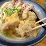 自家製さぬきうどんと肉 新橋甚三 - 肉うどんスペシャル（特大３玉）890円