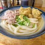 自家製さぬきうどんと肉 新橋甚三 - 肉うどんスペシャル（特大３玉）890円